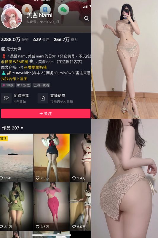 抖音 美酱Nami 微密圈  NO.012期 【25P】-喵领域