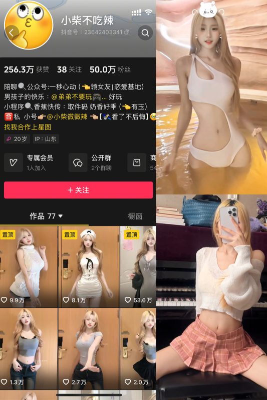抖音 小柴不吃辣 微密圈  NO.004期 【11P18V】-喵领域