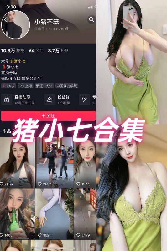 抖音 小猪不笨 微密圈 NO.001-009期 合集-喵领域