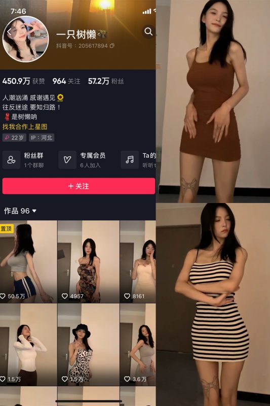 抖音 一只树懒 微密圈  NO.004期 【21P10V】-喵领域